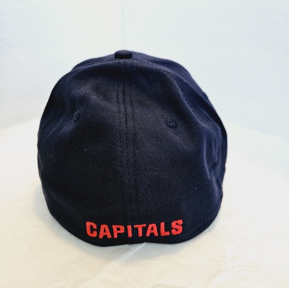 Fanatics Branded Washington Capitals Navy Authentic Pro Rink Flex Men's Cap - Picture 5 of 11
